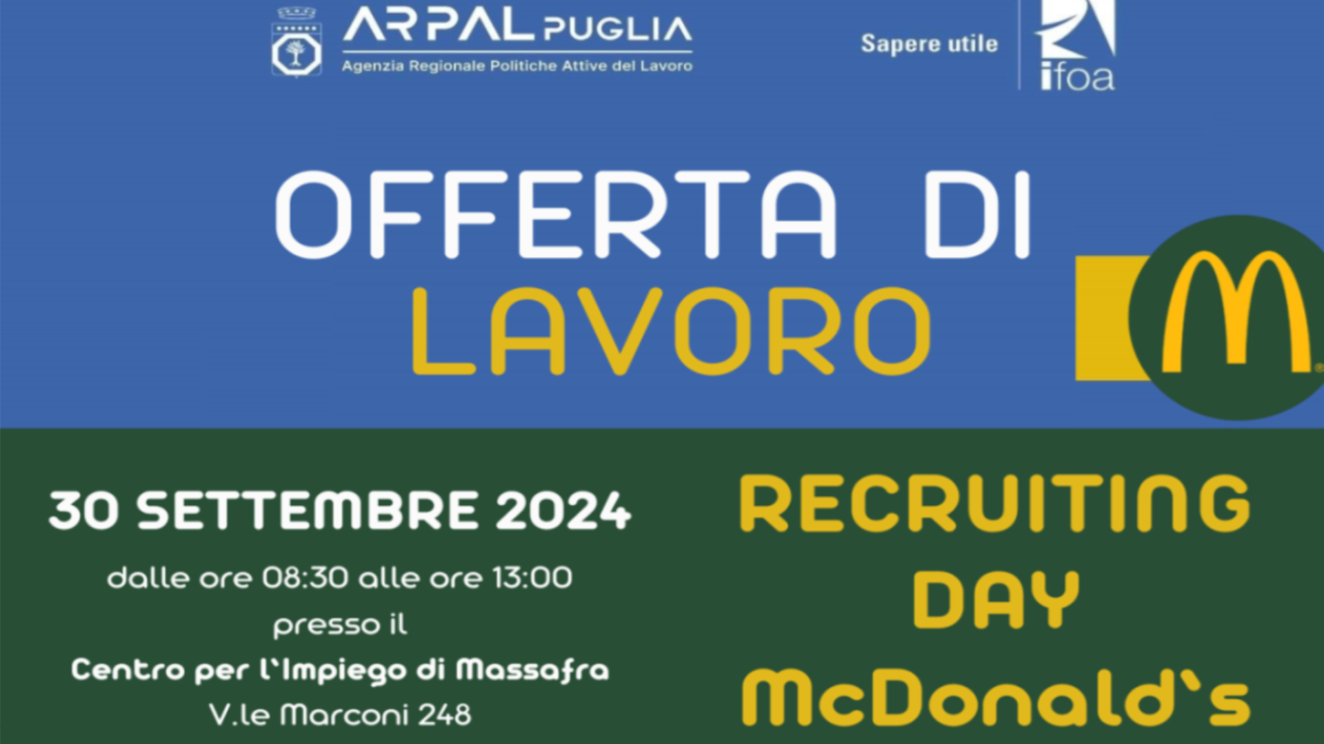 ❗ 𝗠𝗰𝗗𝗼𝗻𝗮𝗹𝗱'𝘀 𝗿𝗶𝗰𝗲𝗿𝗰𝗮 𝟰𝟬 𝗮𝗱𝗱𝗲𝘁𝘁𝗶 𝗮𝗹𝗹𝗮 𝗿𝗶𝘀𝘁𝗼𝗿𝗮𝘇𝗶𝗼𝗻𝗲-𝗖𝗿𝗲𝘄  ❗